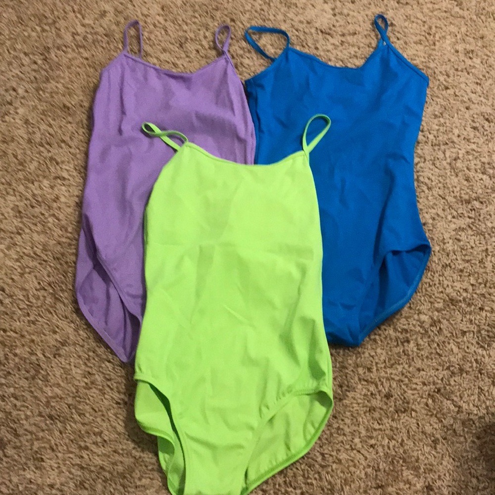 Lot of dance leotards, AS, great condition